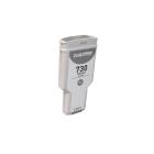Cartouche d’encre compatible P2V72A, no.730 GY, 300ml pour imprimantes HP (ORINK BULK)