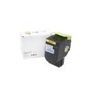 Cartouche de toner compatible 80C2SY0, 802SY, 2000 pages pour imprimantes Lexmark (Orink white box)