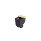 Cartouche de toner reconditionnée 80C2HM0, 802HM, 3000 pages pour imprimantes Lexmark