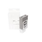 Cartouche d’encre reconditionnée 6705B001, PFI107BK, 130ml pour imprimantes Canon (BULK)