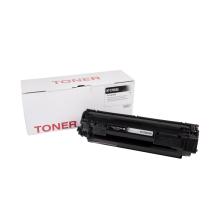 Cartouche de toner compatible CF283A, 83A, CRG737, 1500 pages pour imprimantes HP