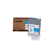 Cartouche d’encre compatible 0896B001, PFI102C, 130ml pour imprimantes Canon (ORINK BULK)