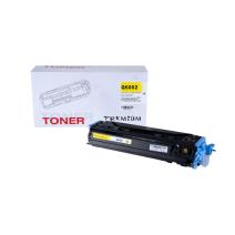 Cartouche de toner compatible Q6002A, 124A, 9421A004, CRG707, 2000 pages pour imprimantes HP