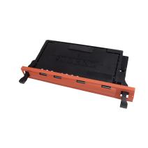 Cartouche de toner rechargée CLP-C660B, 5000 pages pour imprimantes Samsung