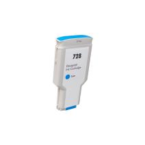 Cartouche d’encre compatible F9K17A, no.728 C, 300ml pour imprimantes HP (ORINK BULK)